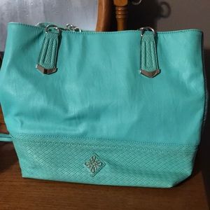 Vera wang purse. Turquoise in color